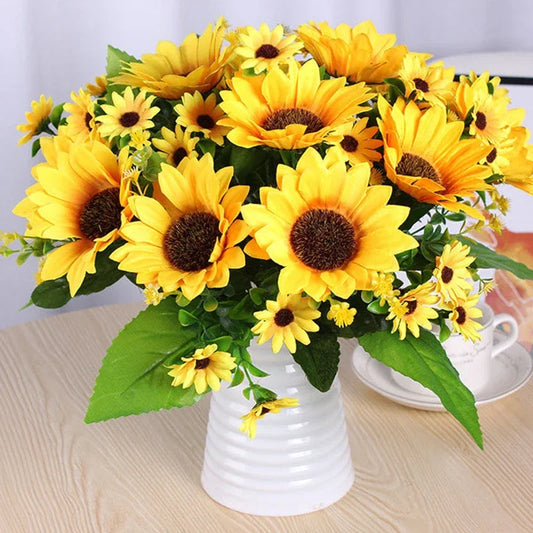 Beautiful Sunflower Bouquet Artificial Flowers