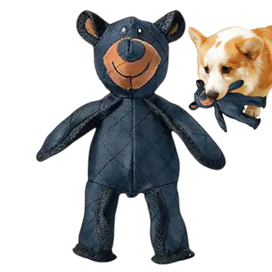 Squeaky Plush Bear Toy for Dog Unbreakable