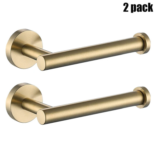 Brushed Gold Toilet Paper Holder