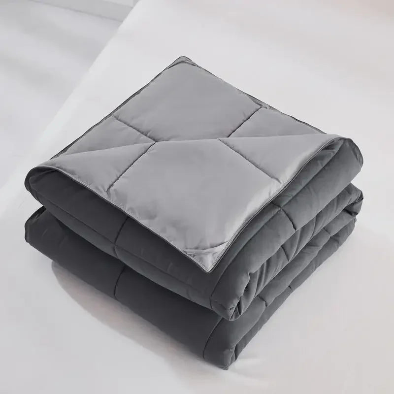 - All Season Reversible Comforter with Two Shams